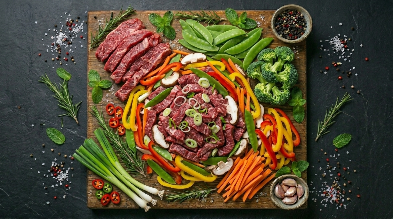 BEEF STIR FRY 2KG COMBO (I S)