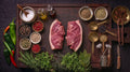 BEEF RUMP STEAKS P/KG
