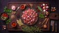 OBC P/KG GROUND BEEF & GIZZARDS TRA