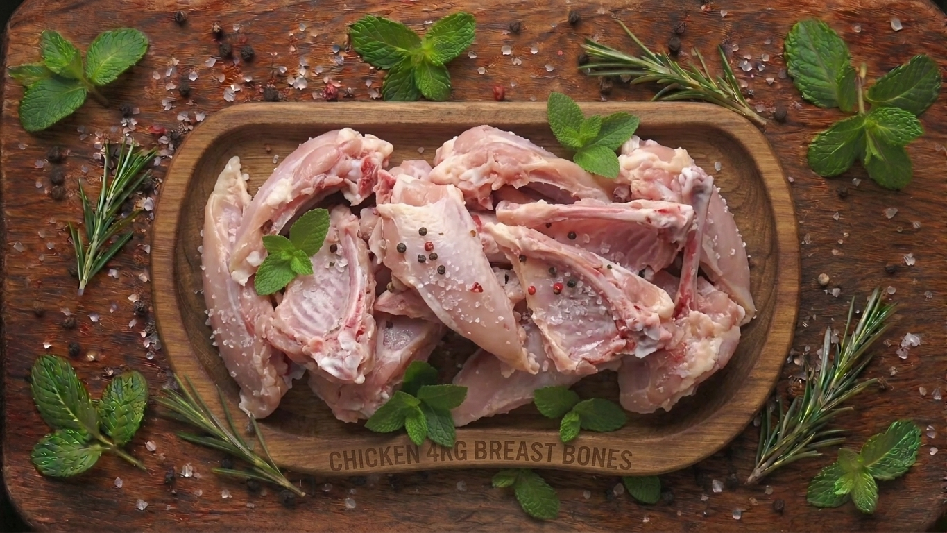 CHICKEN 2KG BREAST BONES