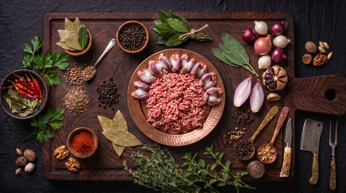 OBC 3*500G GROUND BEEF & GIZZARDS