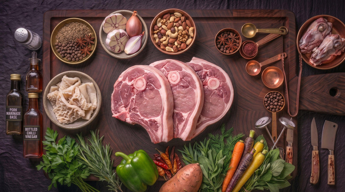 PORK LEG CHOPS P/KG FRESH