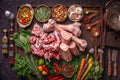PORK BONES P/KG TRAY