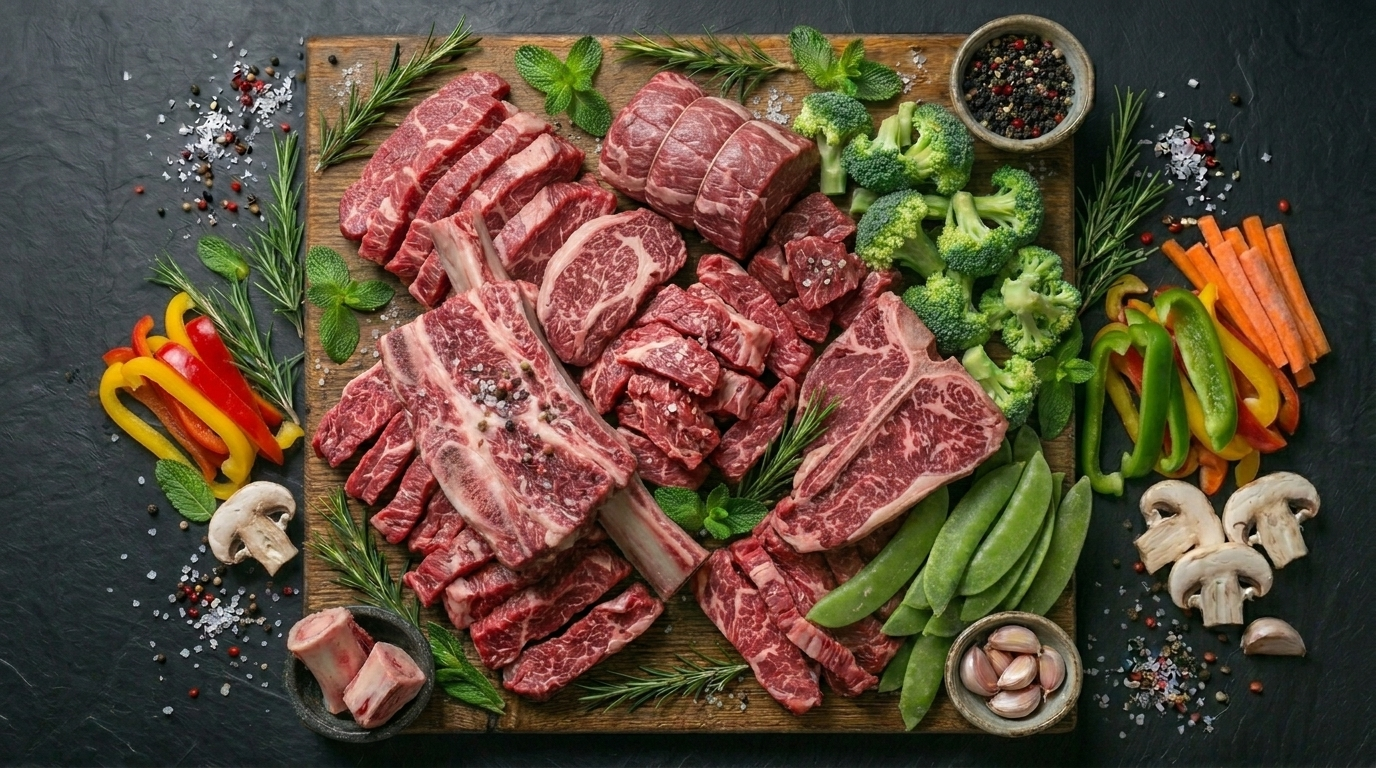 BEEF CUTS 3KG