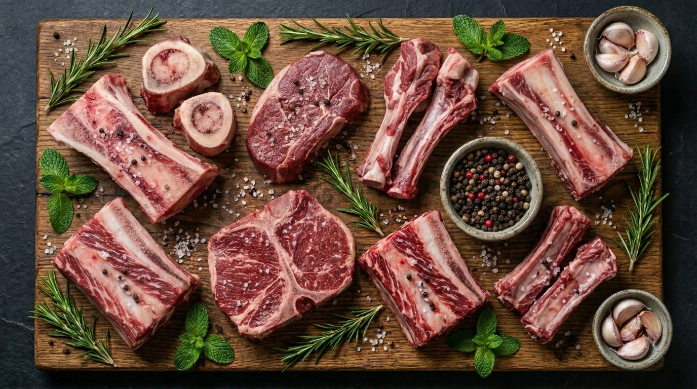 MEATY BONES FROM RED MEAT 2KG