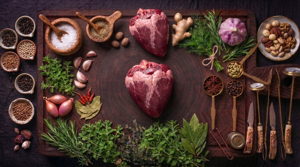 BEEF HEARTS P/KG
