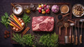 BEEF BRISKET TRAY P/KG