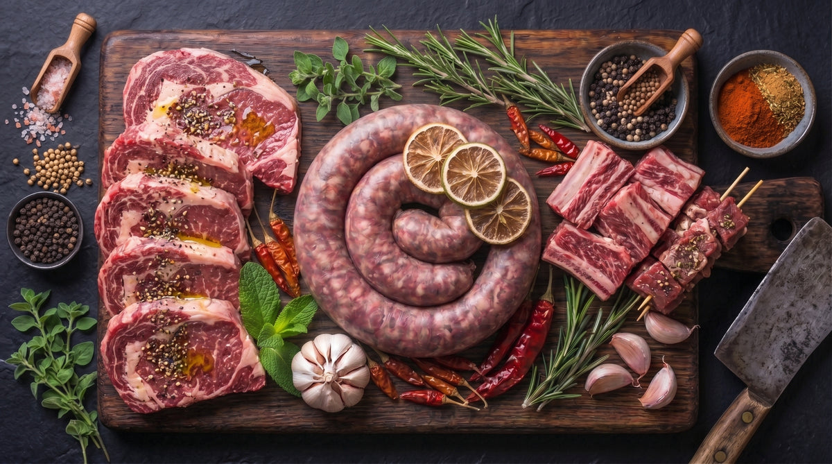 OBC 1.5KG BEEF & EKHAYA BRAAI COMBO