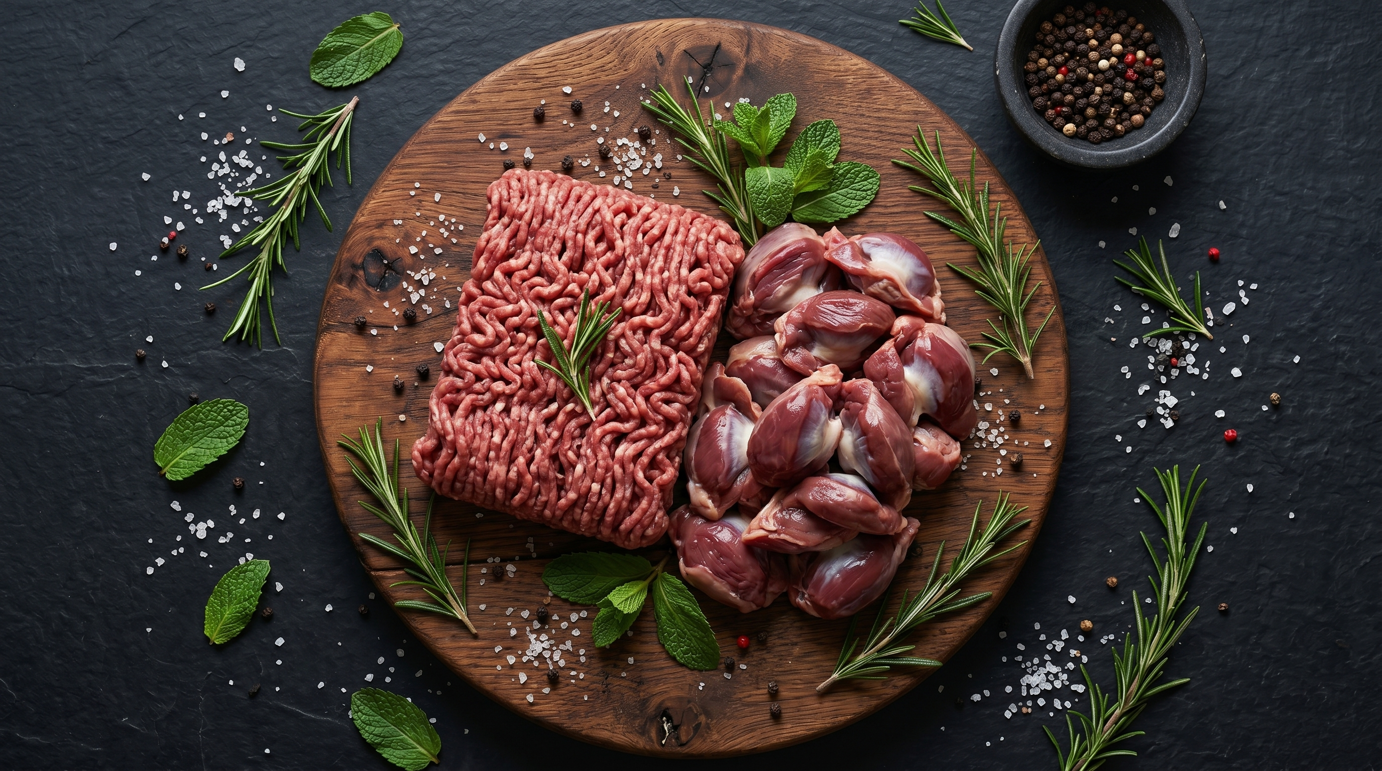 OBC 3*500G GROUND BEEF & GIZZARDS