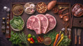 PORK SHOULDER CHOPS P/KG FRESH