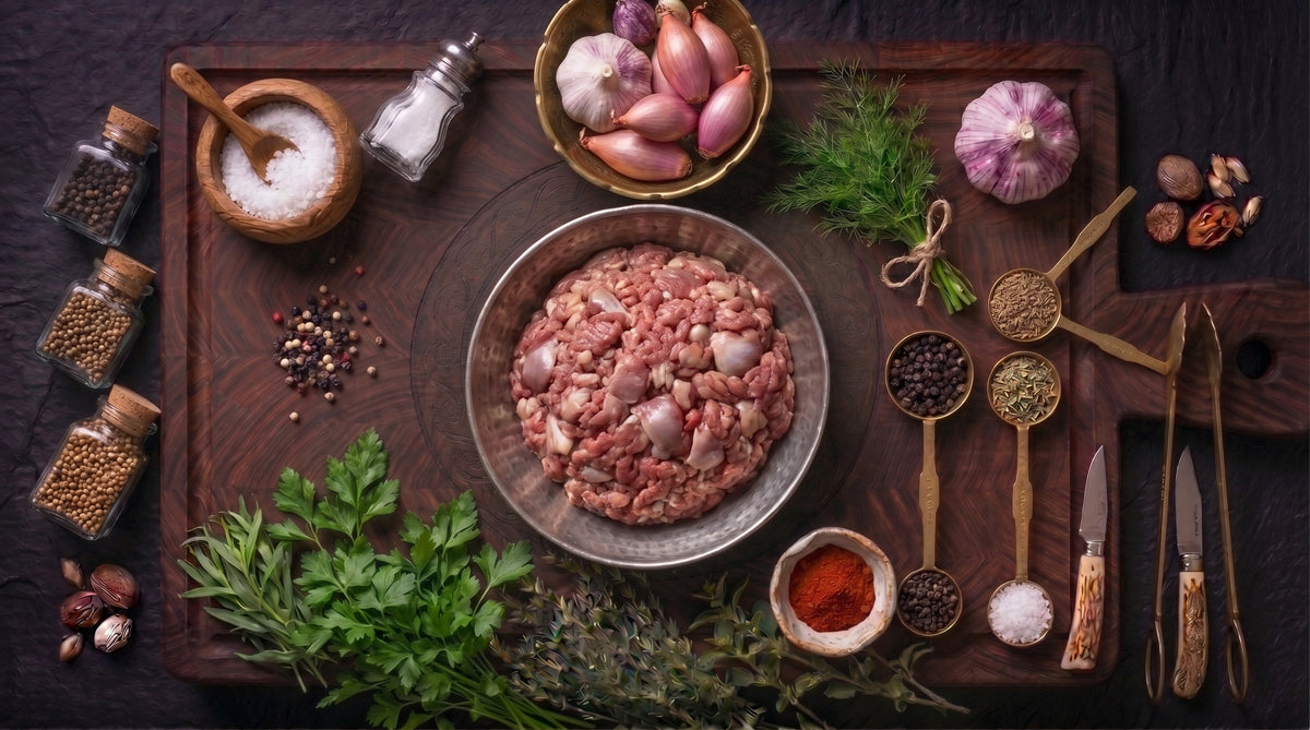 OBC 6*500G GROUND BEEF & GIZZARDS