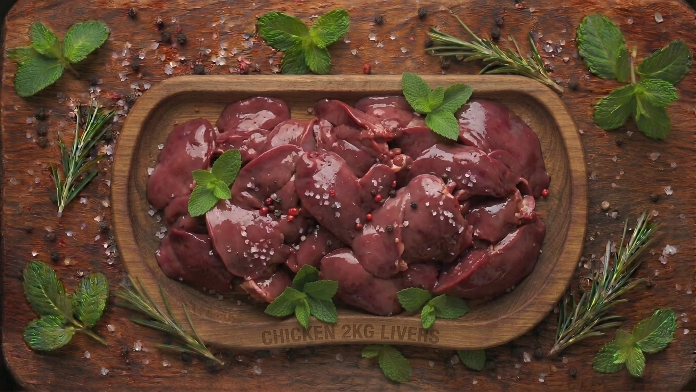 CHICKEN 2KG LIVERS