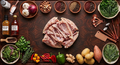 CHICKEN BREAST BONES P/KG TRAY