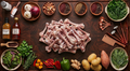 CHICKEN THIGH BONES P/KG TRAY