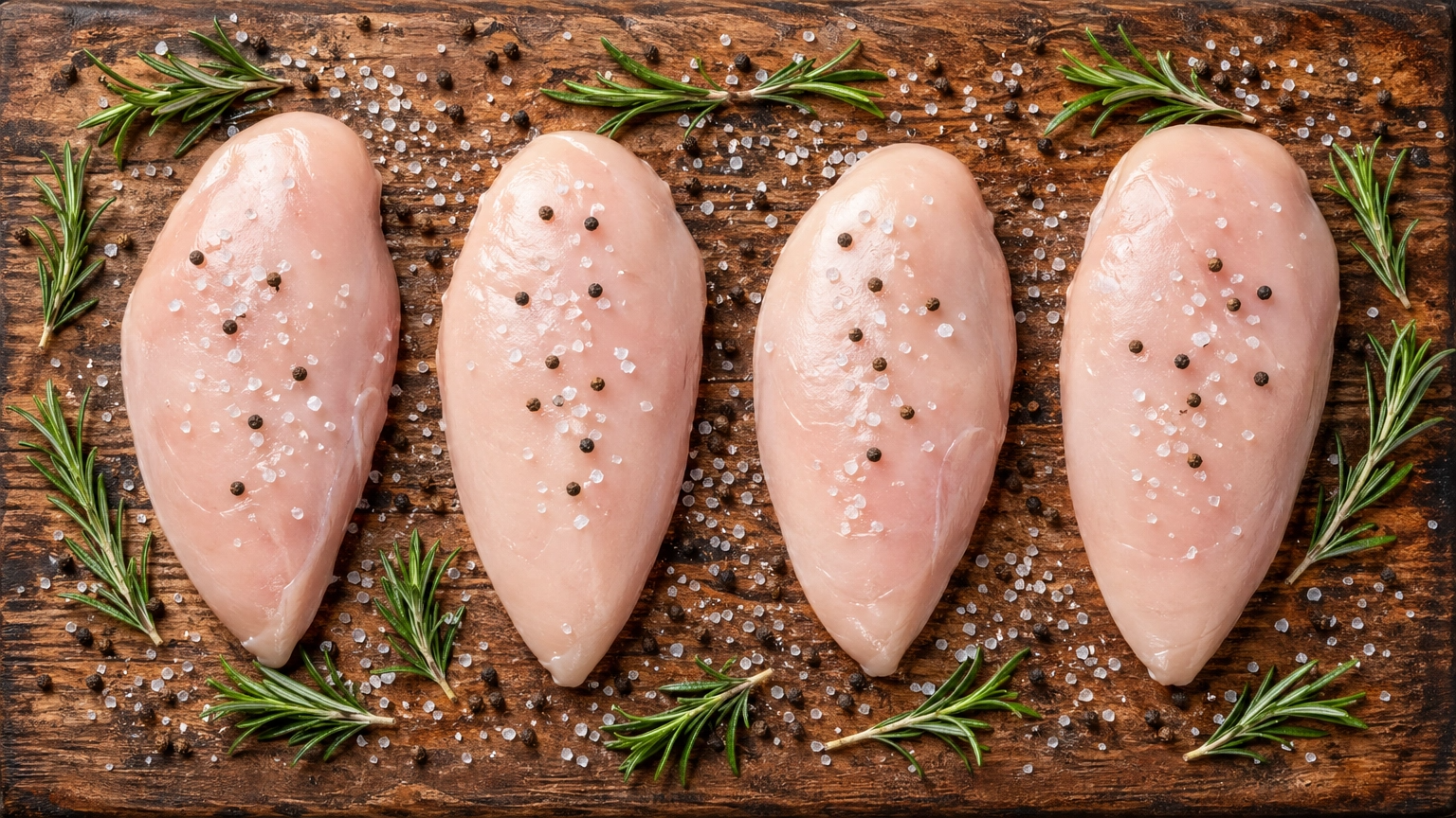 CHICKEN BREAST FILLETS P/KG